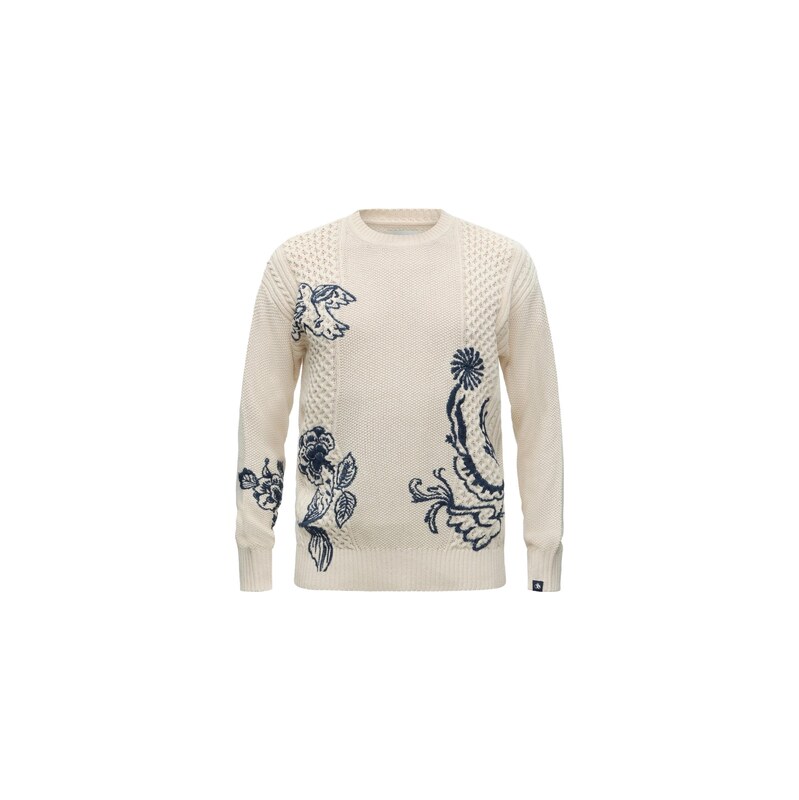 SCOTCH & SODA Svetr krémová / námořnická modř