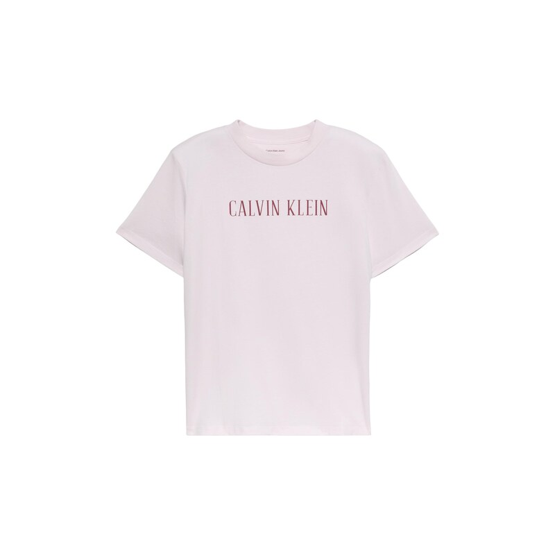 Calvin Klein Jeans Tričko CLASSIC VARSITY fuchsiová / růžová