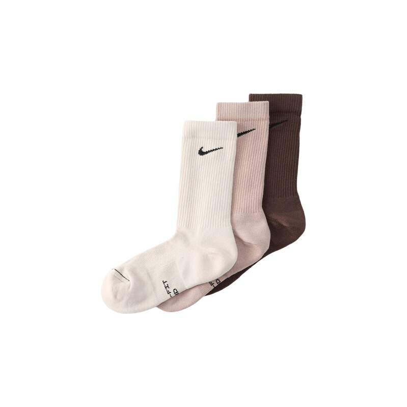 NIKE Sportovní ponožky tělová / režná / hnědá / černá