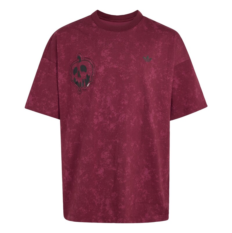 ADIDAS ORIGINALS Tričko Disney Villains tmavě červená / černá /
