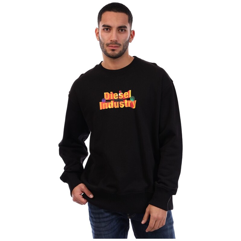Mikina Diesel Black 8043965