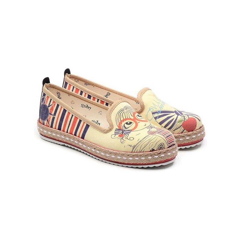 Goby Beige/ Bunt 138875