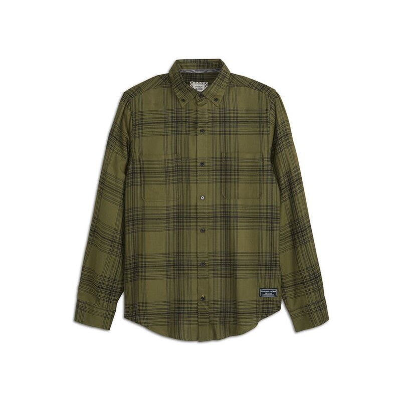 Košile Scotch & Soda Khaki 377999