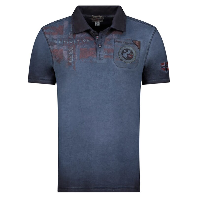 Tričko Geographical Norway Dunkelblau 5532324