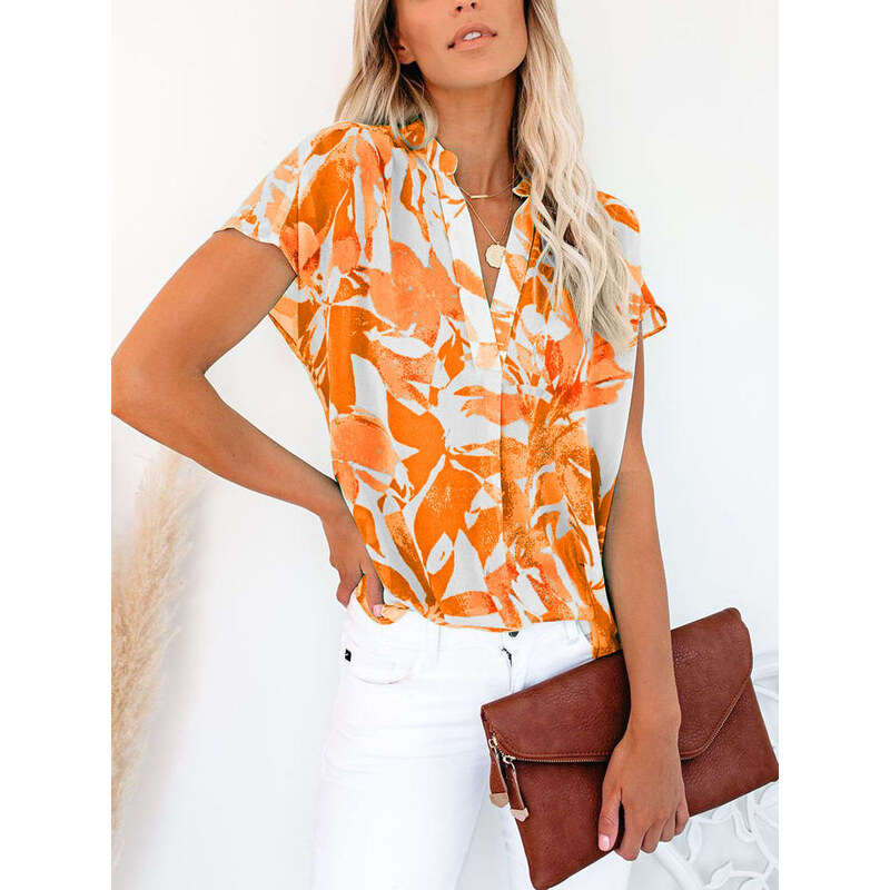 Milan Kiss Orange/ Weiß 411866