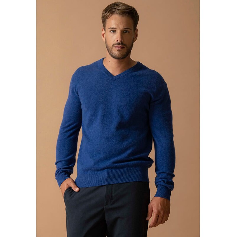 Svetr Perfect Cashmere Blau 5806439