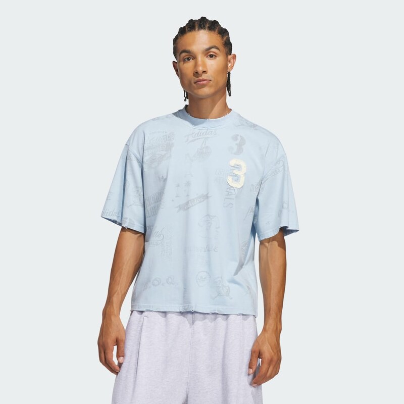 Adidas TRIČKO ORIGINALS VARSITY GRAPHIC TEE