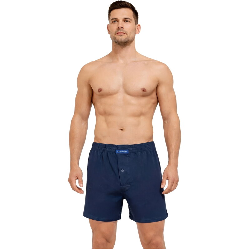 Pánské boxerky CORNETTE COMFORT 003/05 tmavě modrá