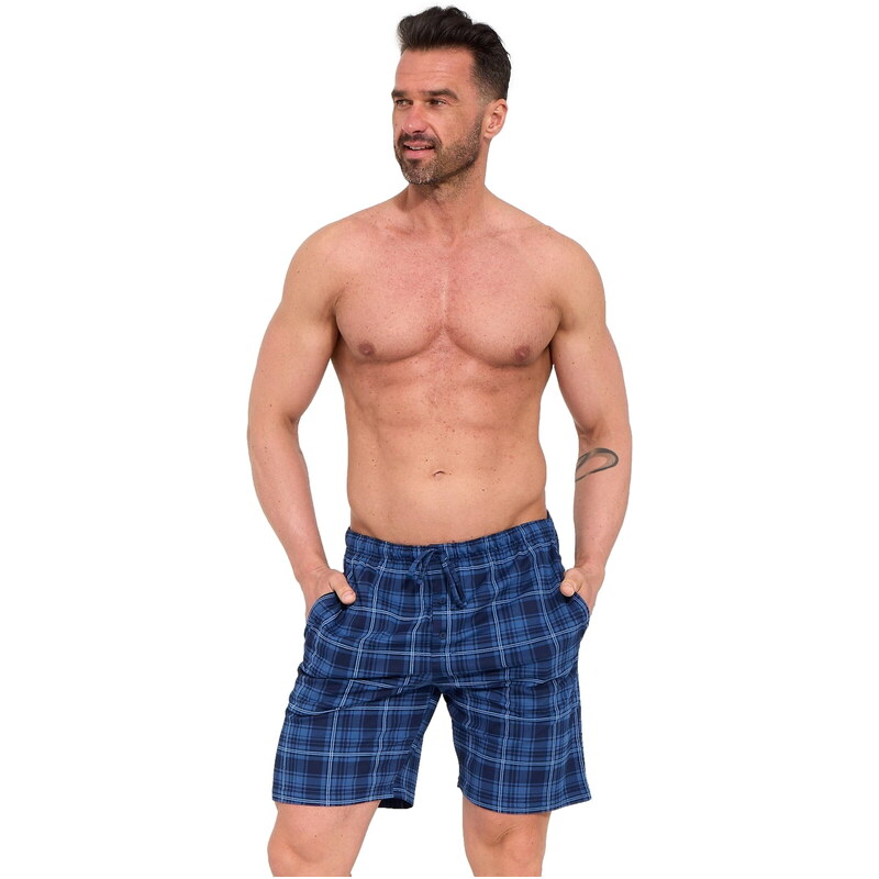 Pyžamové šortky pánské CORNETTE 698/30 tmavě modrá