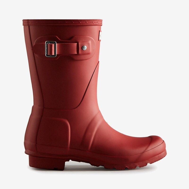 HUNTER Botičky Hunter Original Short Červené