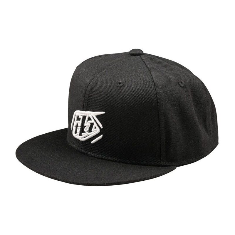 Troy Lee Designs Flat Bill Badge kšiltovka Black vel. Uni.