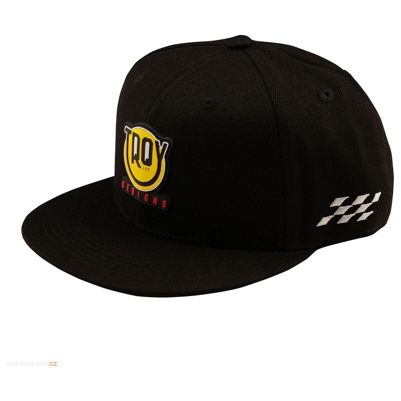 Troy Lee Designs Flat Bill Happy Dayz kšiltovka Black vel. Uni.
