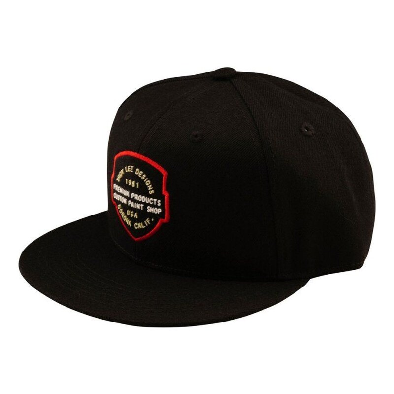 Troy Lee Designs Flat Bill Imprint kšiltovka Black vel. Uni.