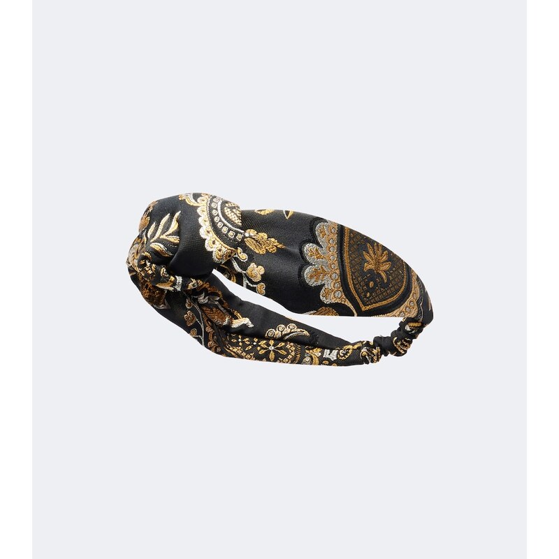 Etro Knotted jacquard headband
