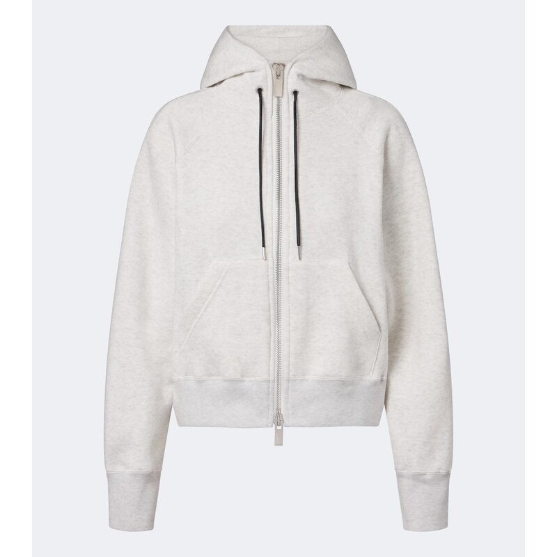 Sacai Cotton jersey hoodie