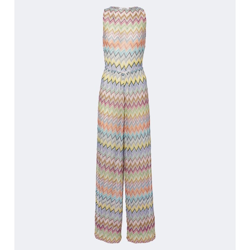 Damašník Missoni s výstředným designem a zářivým materiálem
