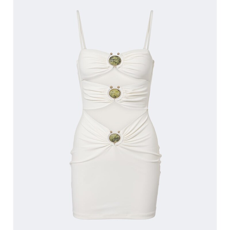 Christopher Esber Cutout embellished minidress