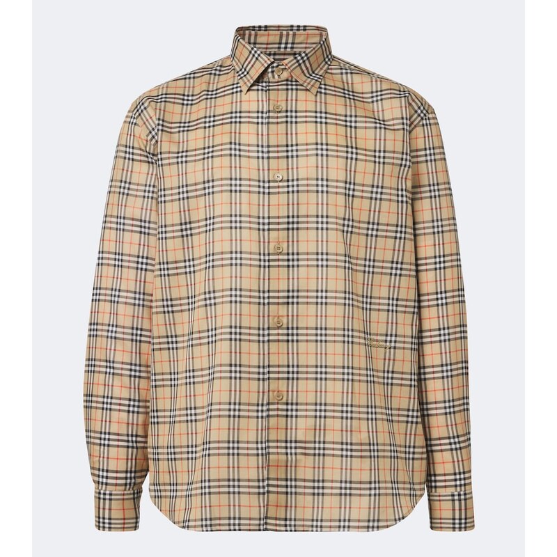 Burberry Burberry Check cotton shirt