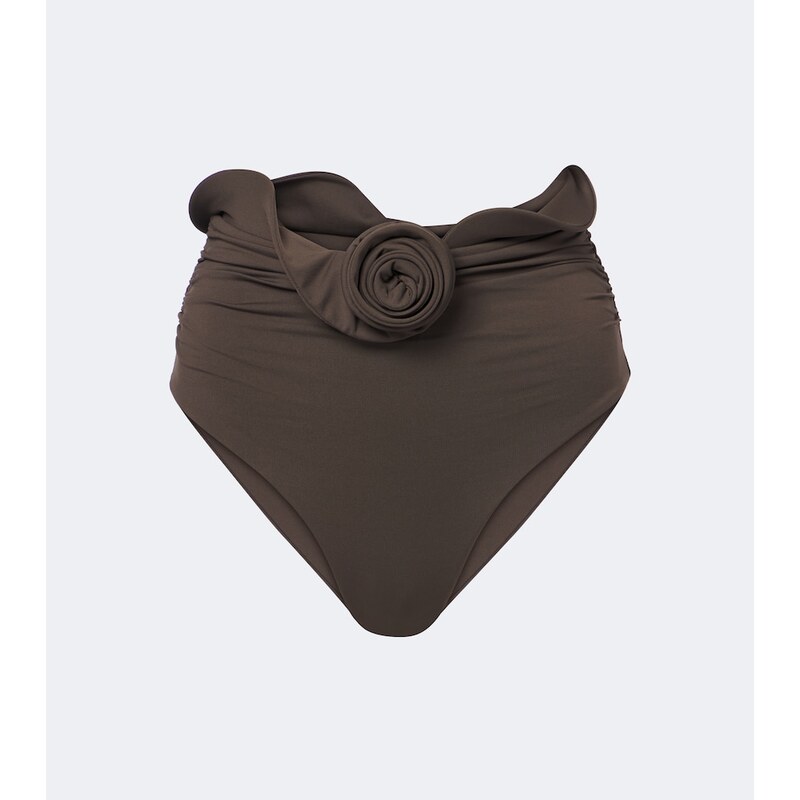 Magda Butrym Floral-appliquÃ bikini bottoms