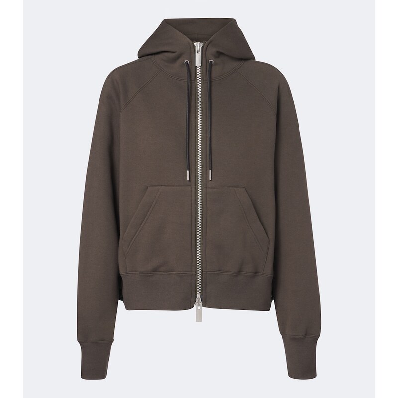 Sacai Cotton jersey hoodie