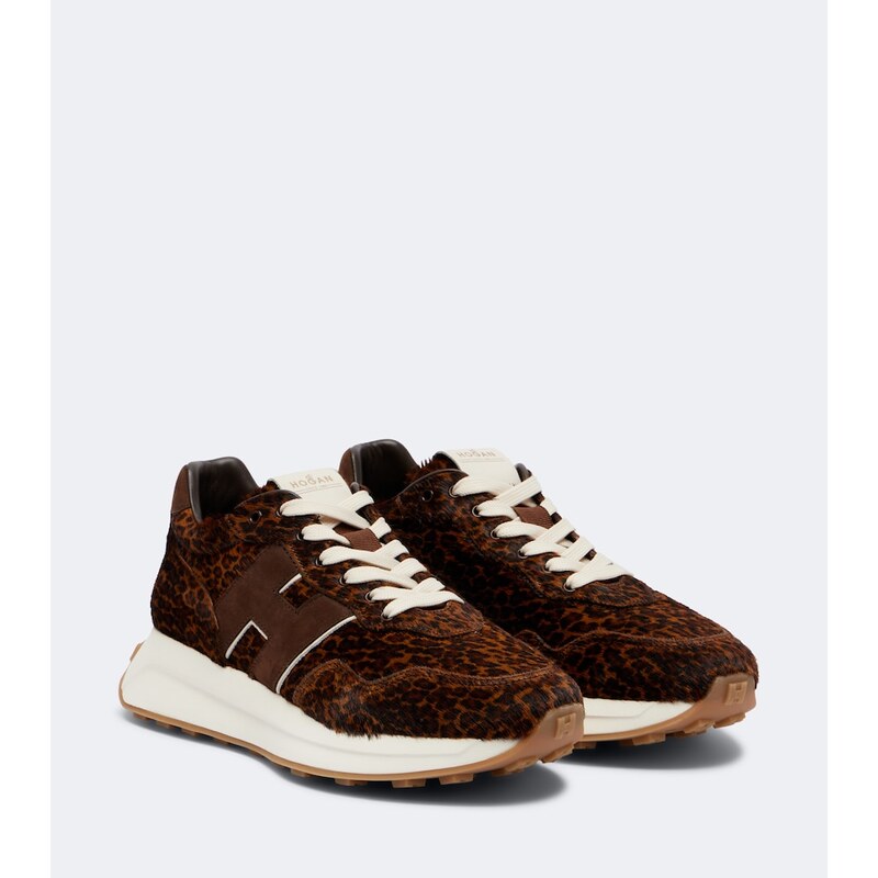 Hogan Hogan H641 calf hair sneakers