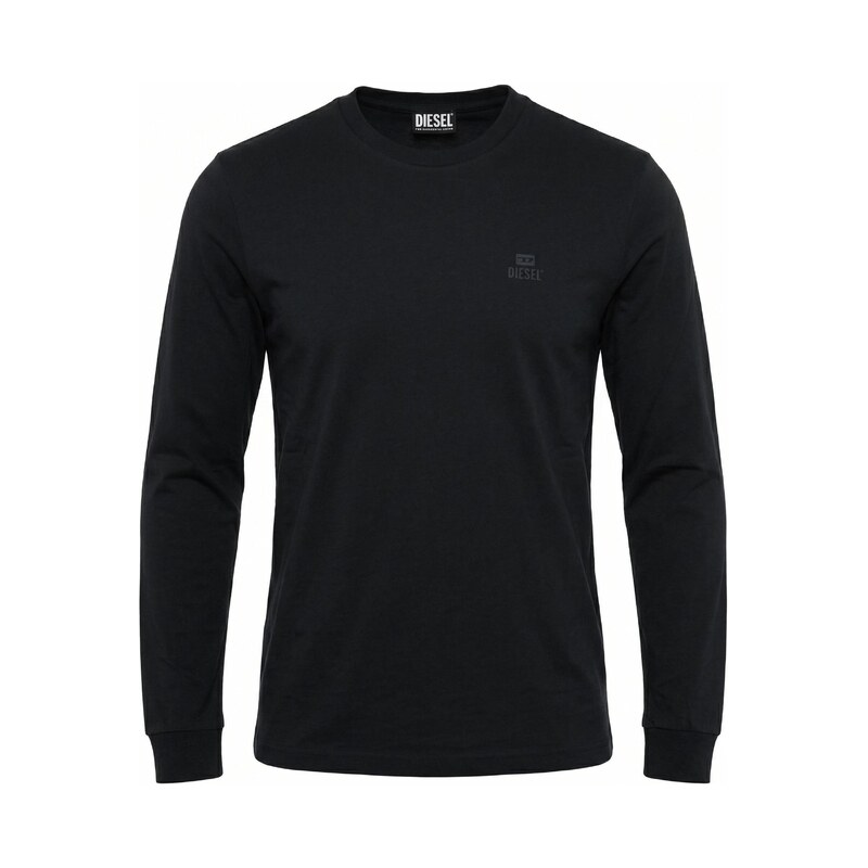 DIESEL Tričko T-DIEGO-LONG-A-R-HD-NEW černá