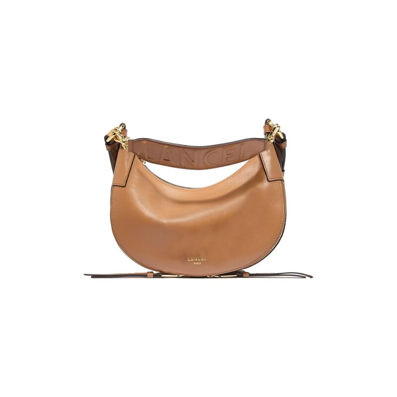 Lancel Taška přes rameno Lancel Sac Bandoulière S Origami Camel