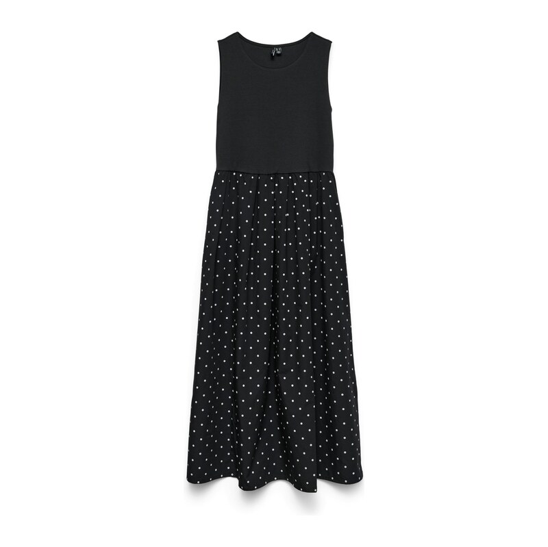 VERO MODA Šaty VMAnne černá / bílá