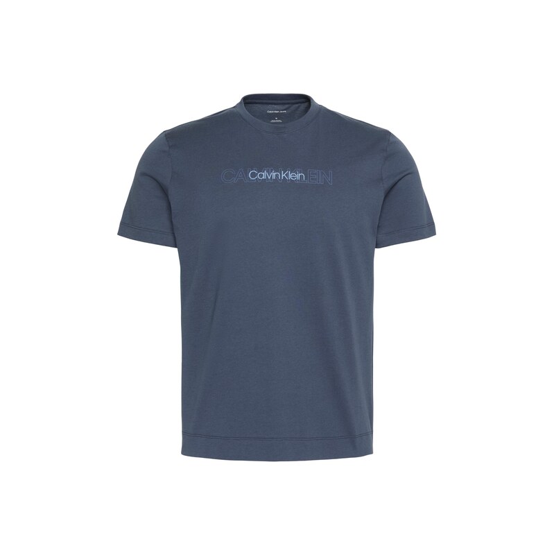 Calvin Klein Tričko chladná modrá / světlemodrá