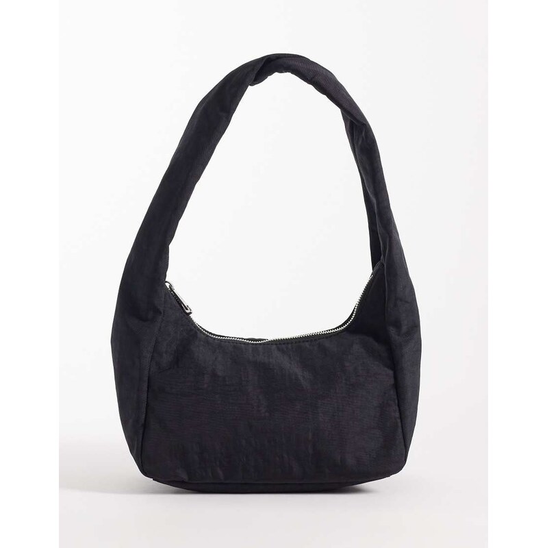 Baggu small nylon meringue bag in black
