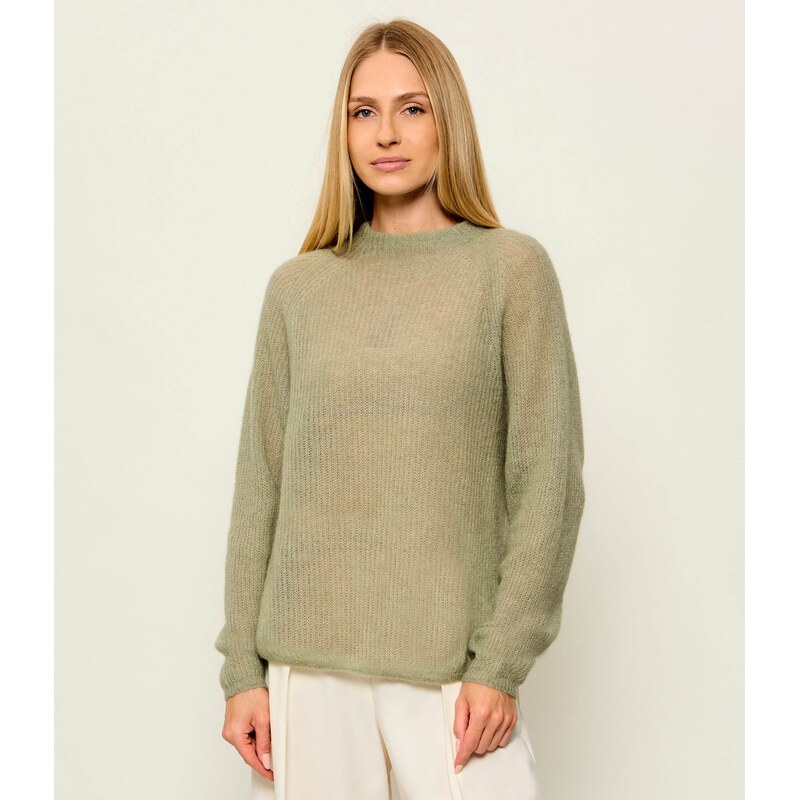 BOSS BLACK Vlněný svetr Fewena | Relaxed fit