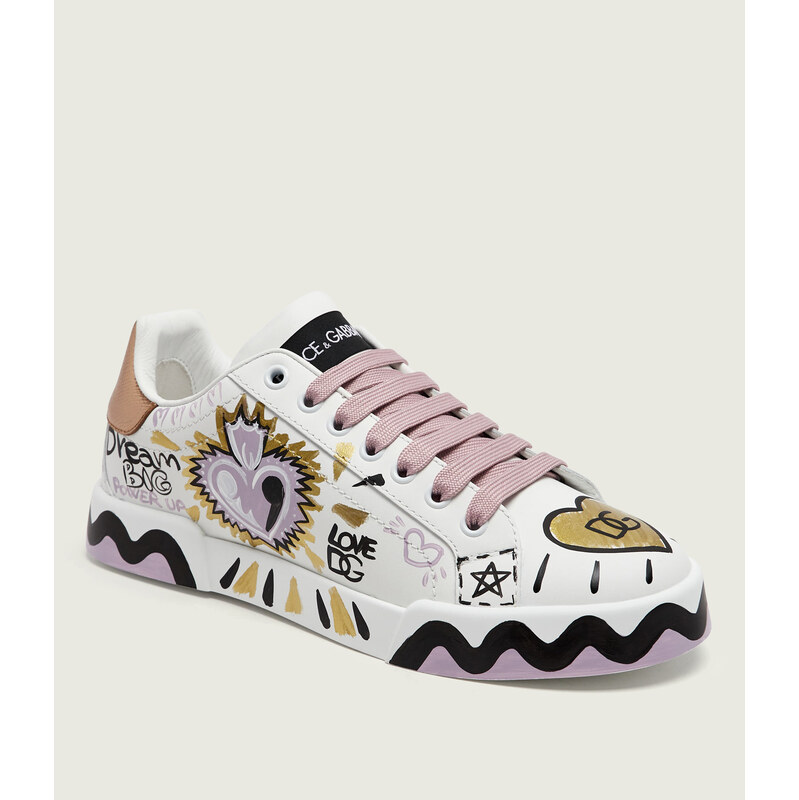 Dolce & Gabbana Kožené tenisky Bassa