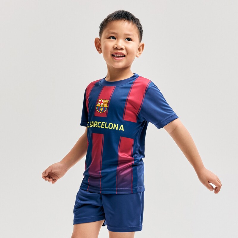 Reserved - Souprava FC Barcelona - tmavomodrá
