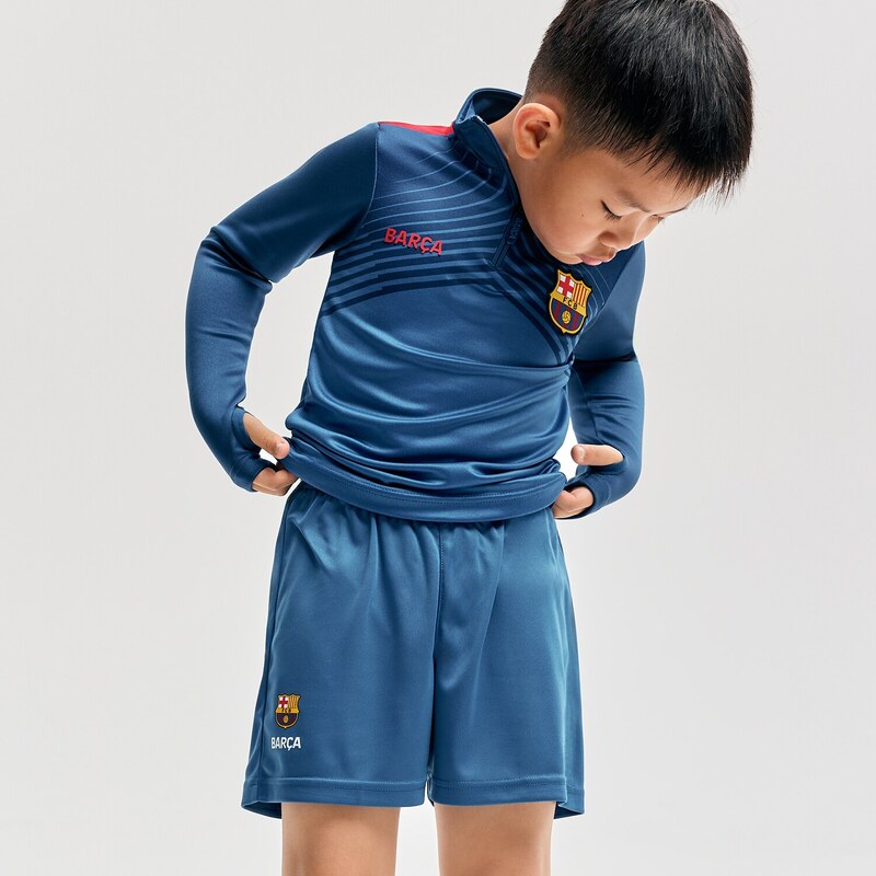 Reserved - FC Barcelona šortky - modrá