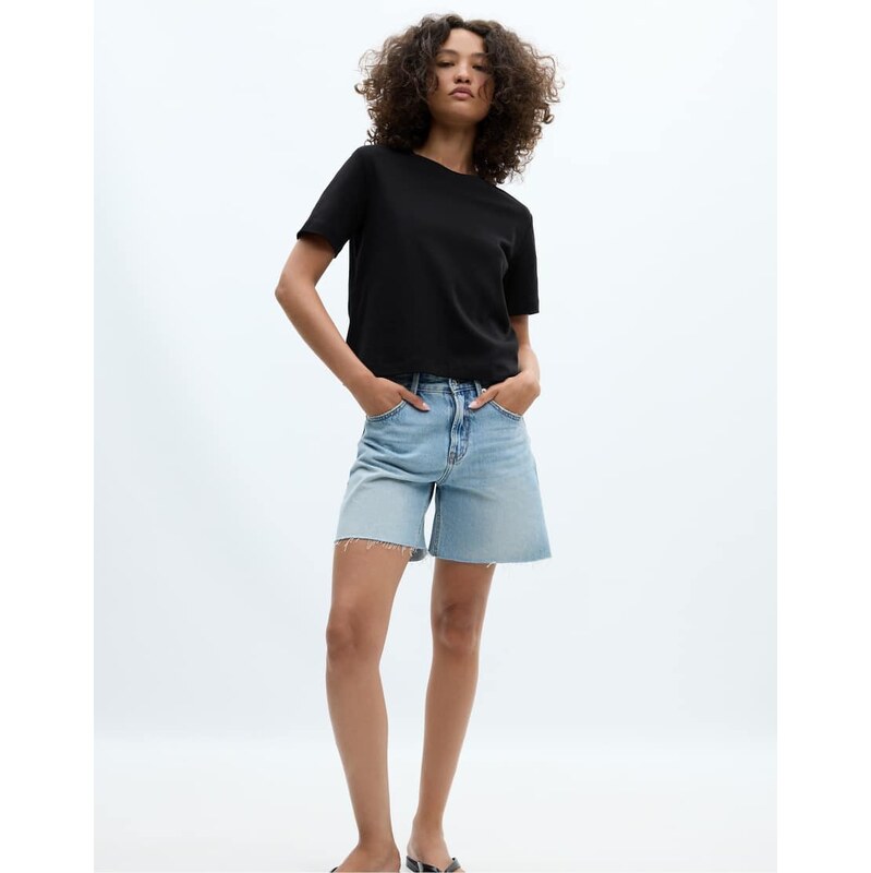 Stradivarius 2-pack of regular fit basic short sleeve t-shirts