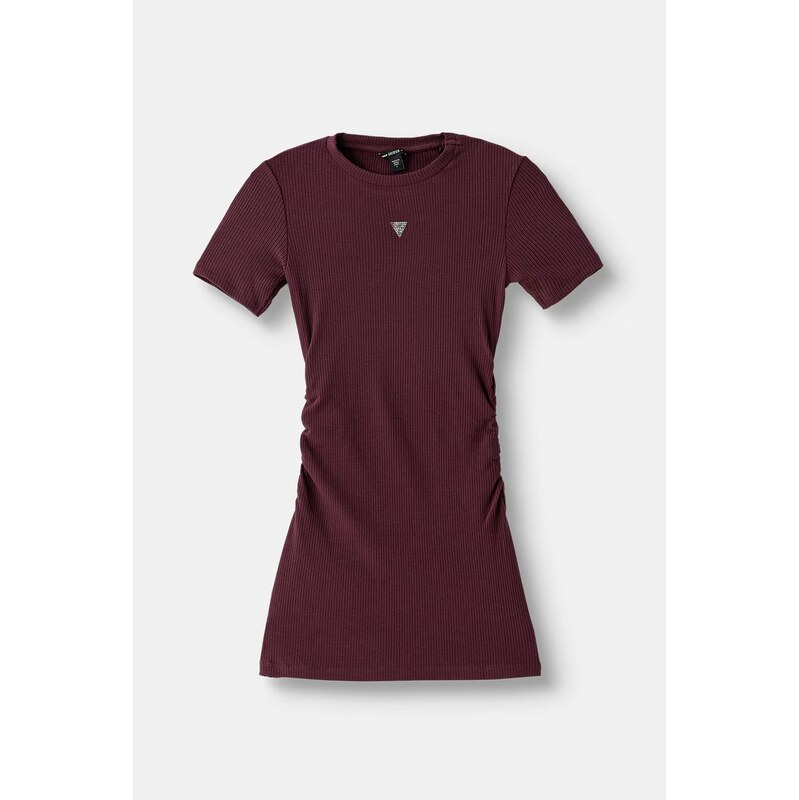 Guess bodycon šaty s viskózou