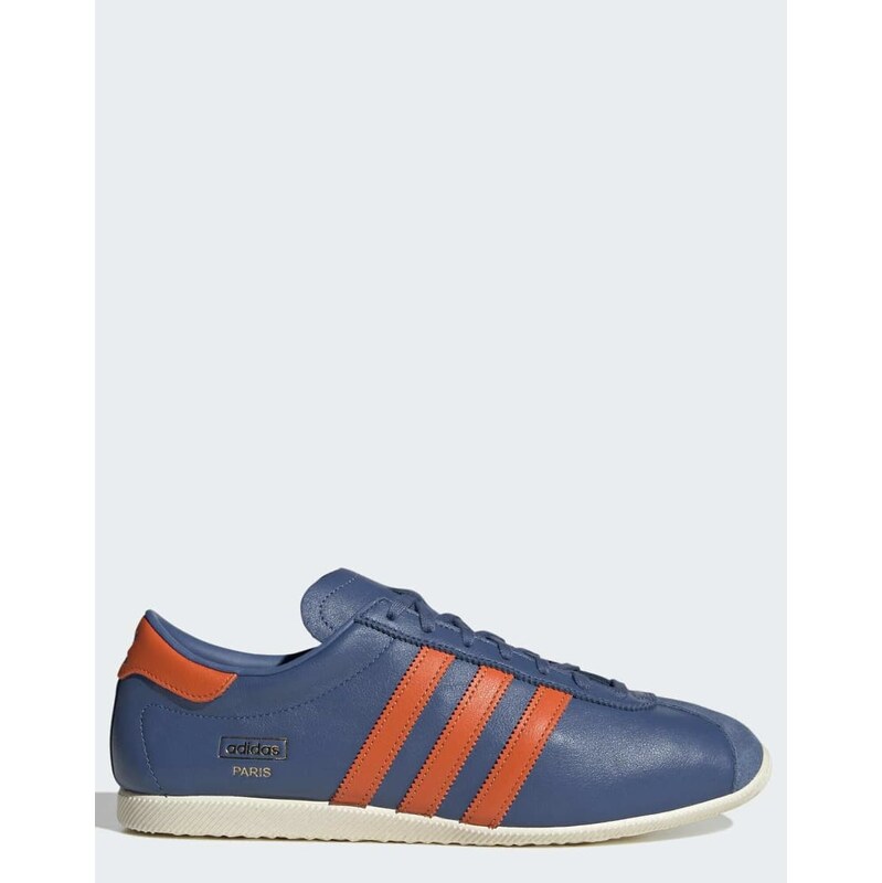 adidas Originals Paris shoes in crew blue / craft orange