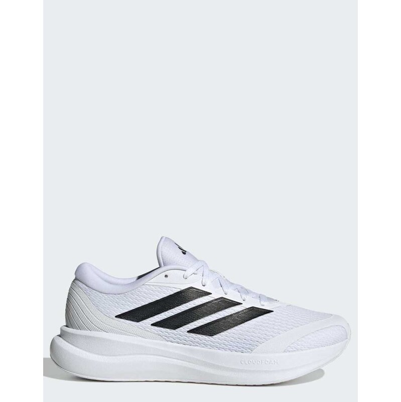 adidas performance Runfalcon 6 wide shoes in cloud white / core