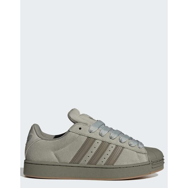 adidas Originals Superstar st shoes in sesame / clay / gum