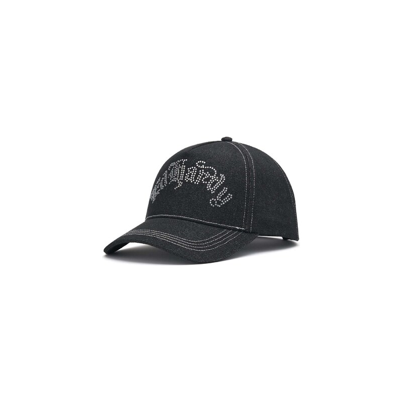 Ed Hardy Kšiltovka černá džínovina / stříbrná