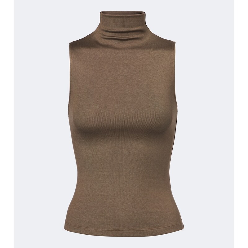 Ralph Lauren Collection Silk-blend turtleneck top