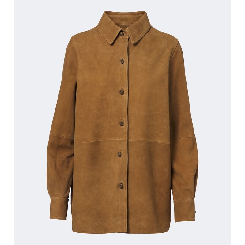 Rohe RÃ³he Suede shirt