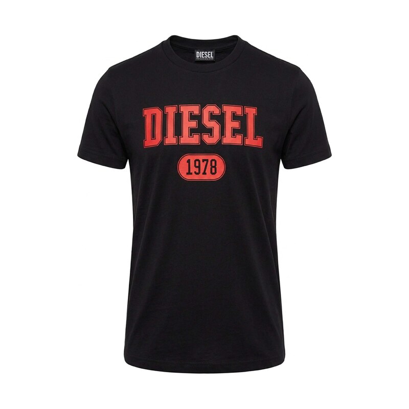DIESEL Tričko T-DIEGOR 1-A černá