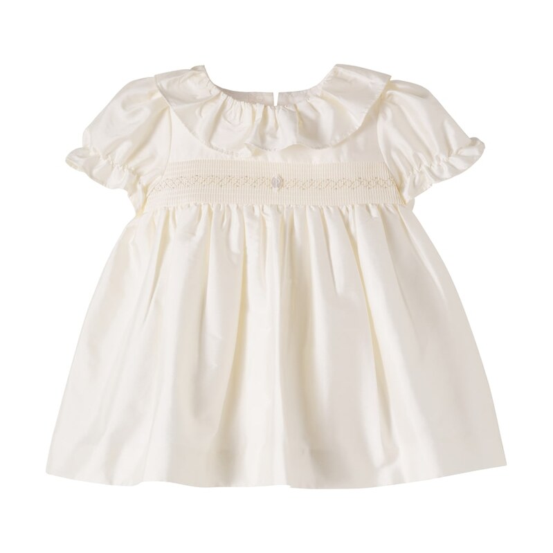 Patachou Baby embroidered taffeta dress
