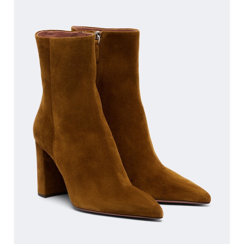 Paris Texas Anja suede ankle boots