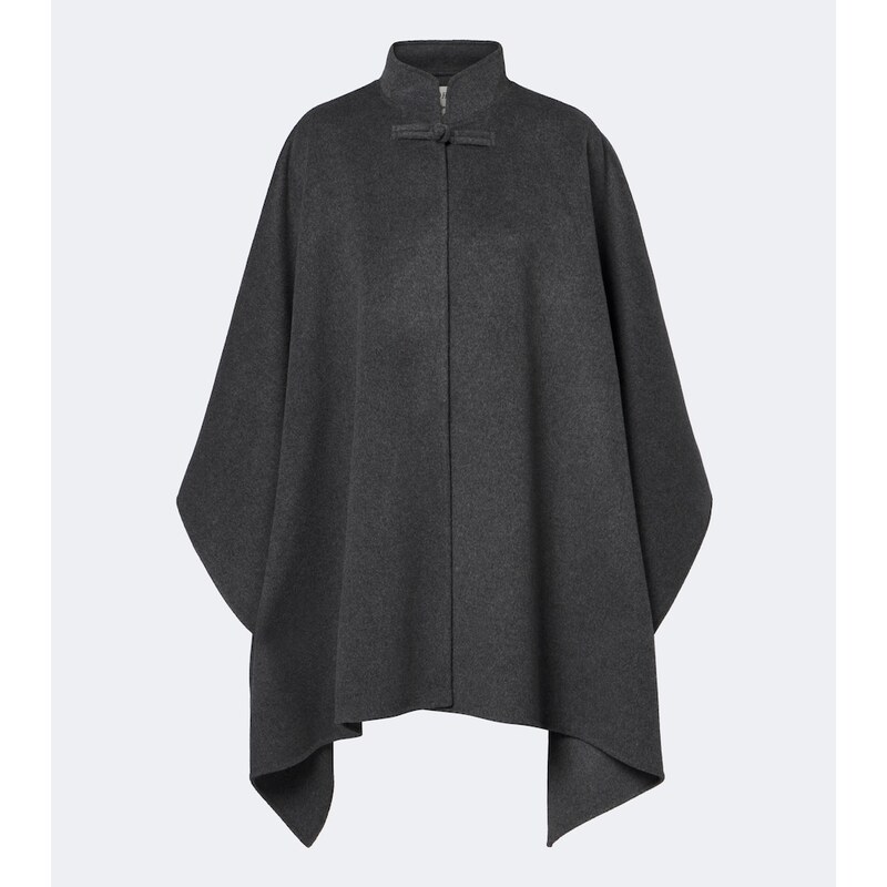 Rohe RÃ³he Wool and cashmere poncho
