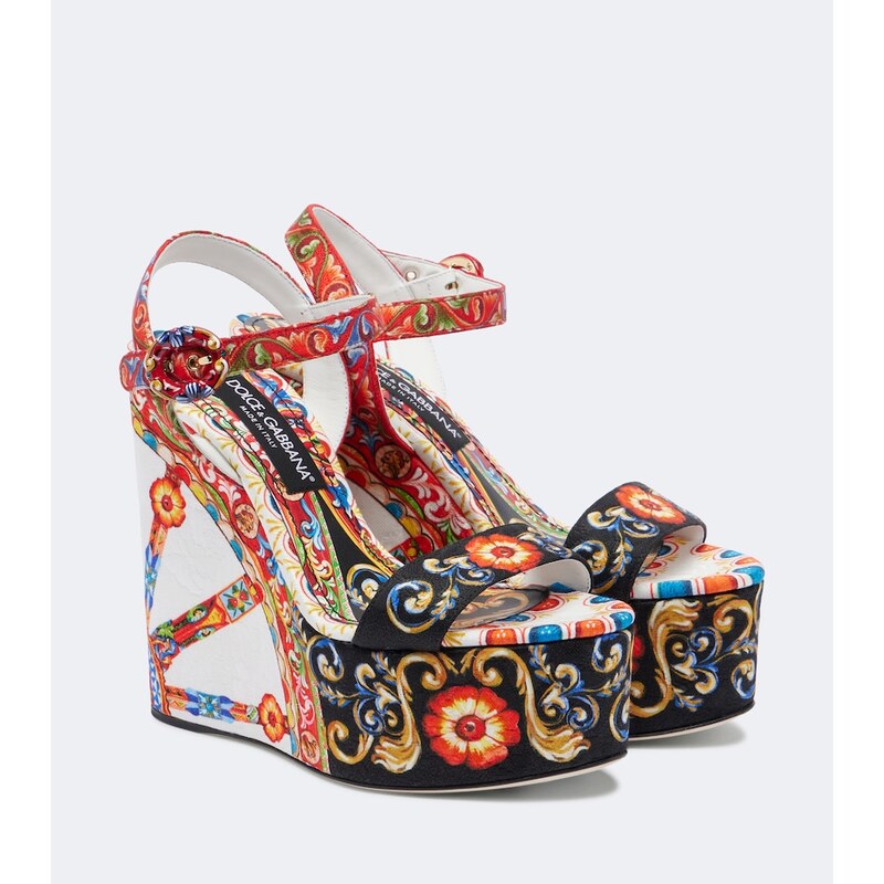 Dámské sandály Dolce&Gabbana Carretto v návrhovém odstínu