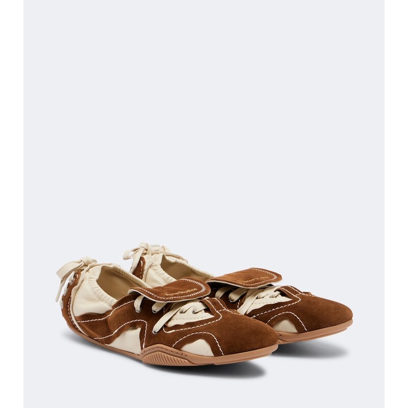 Acne Studios Leather and suede sneakers