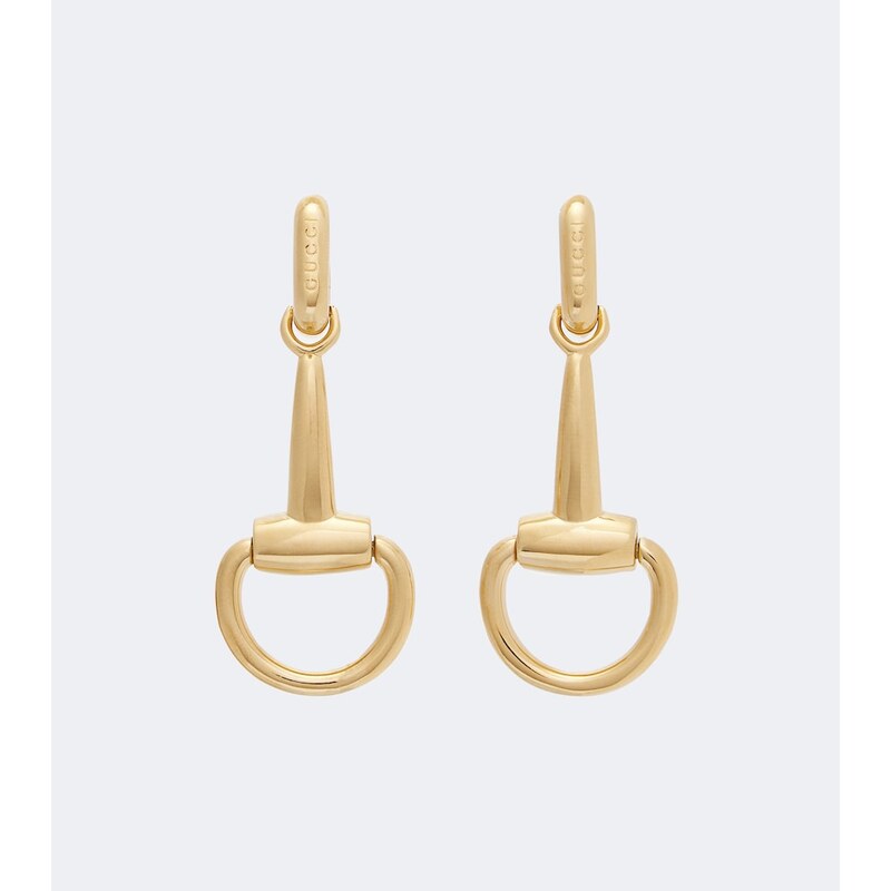 Gucci Horsebit drop earrings