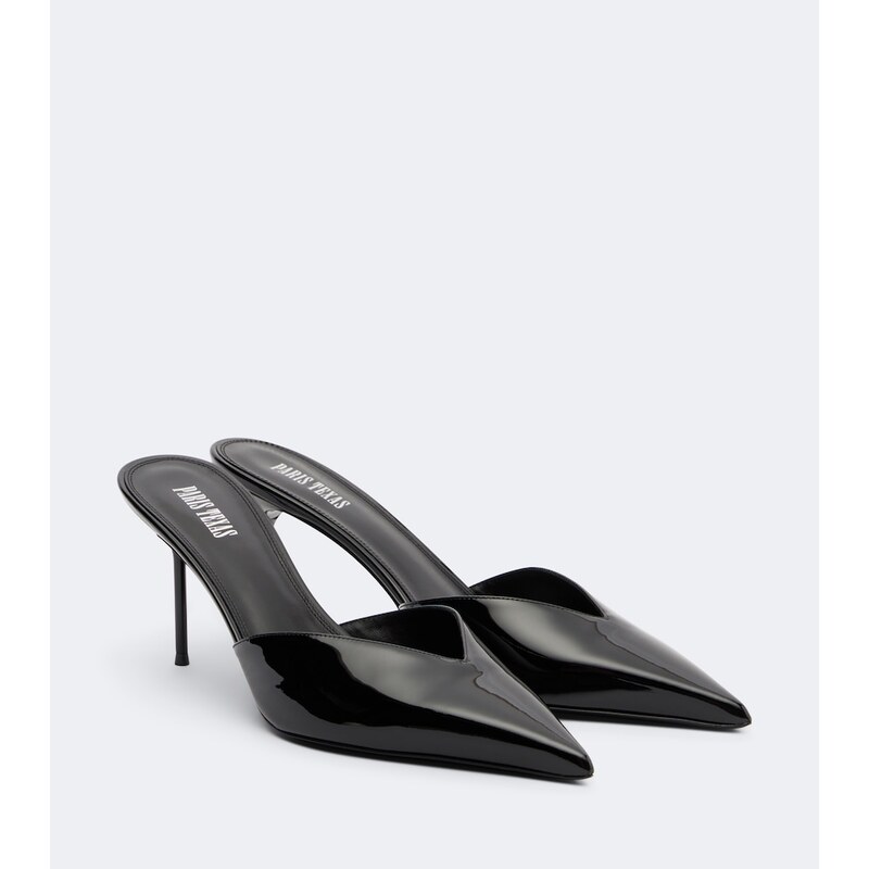 Paris Texas Lidia patent leather mules